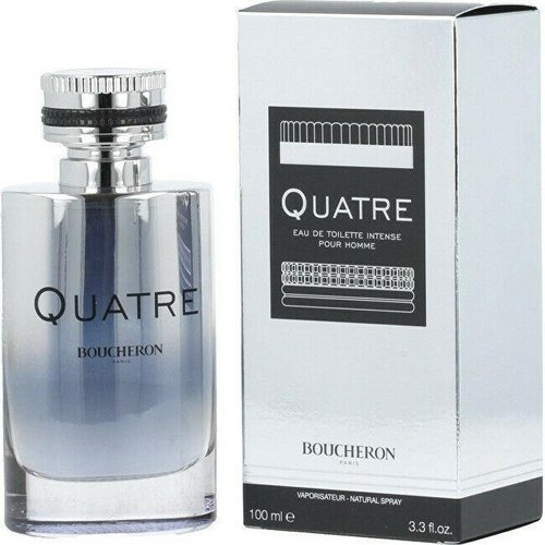 Boucheron Quatre Pour Homme Intense 100ml Eau De Toilette Spray - LuxePerfumes