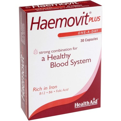 Health Aid Haemovit Plus - 30 Capsules