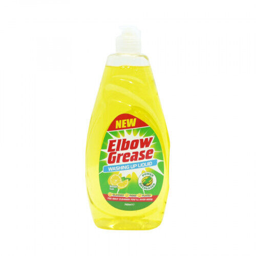 Elbow Grease Washing Up Liquid Lemon 740ml