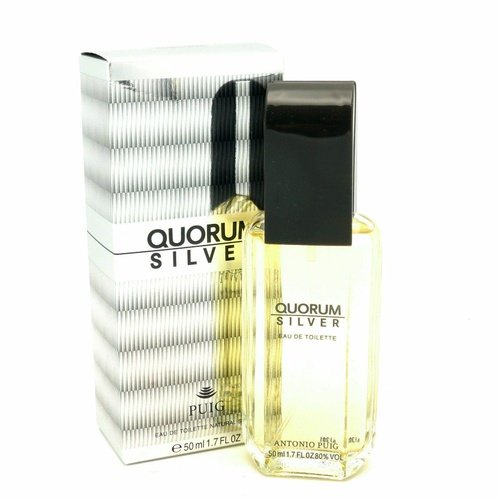 ANTONIO PUIG QUORUM SILVER 50ML EAU DE TOILETTE SPRAY - LuxePerfumes