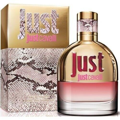 ROBERTO CAVALLI JUST CAVALLI 50ML EAU DE TOILETTE SPRAY BRAND NEW & SEALED - LuxePerfumes