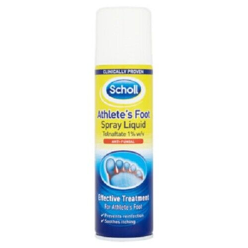 Scholl  Athlete's Foot Spray  Liquid Anti-fungal 150ml