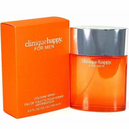 CLINIQUE HAPPY FOR MEN 100ML COLOGNE SPRAY - LuxePerfumes