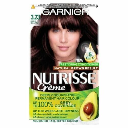 Garnier Nutrisse Creme 3.23 Dark Quartz Hair Colour