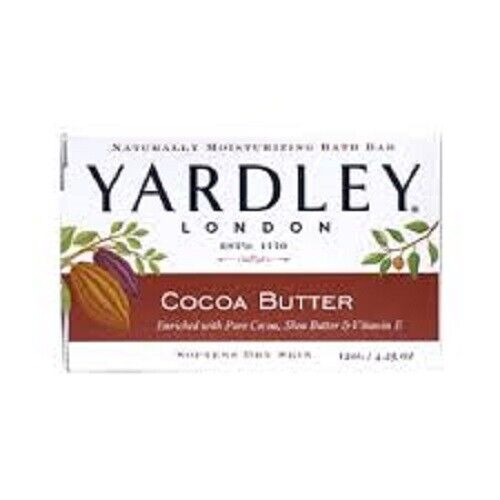 Yardley Cocoa Butter  Soap Bar - 120g