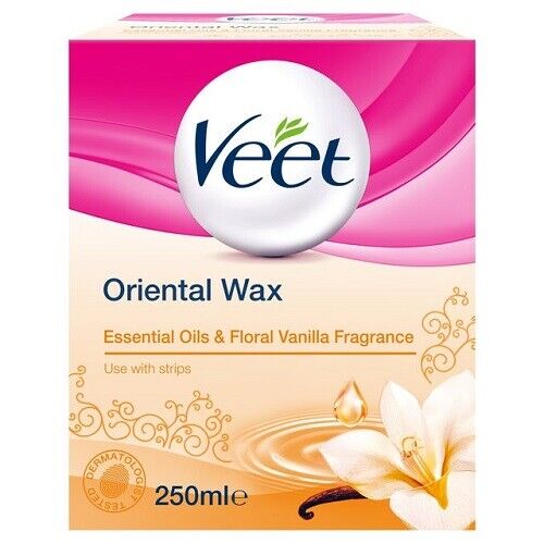 Veet Warm Microwavable Wax For Face And Body For Normal Skin 250ml