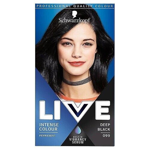 Schwarzkopf Live Intense Colour 099 Deep Black