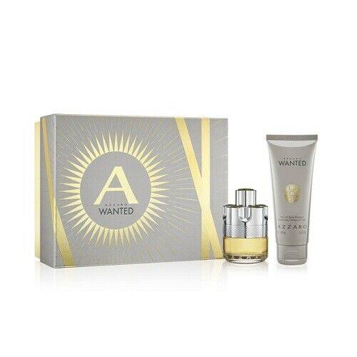 AZZARO WANTED 50ML EAU DE TOILETTE SPRAY + 100ML HAIR & BODY SHAMPOO GIFT SET - LuxePerfumes