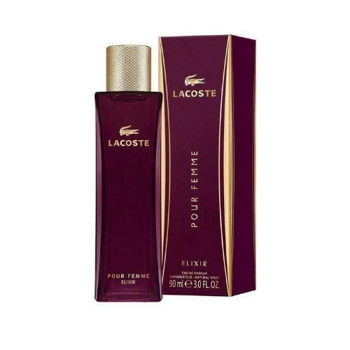 LACOSTE POUR FEMME ELIXIR 90ML EAU DE PARFUM SPRAY - LuxePerfumes