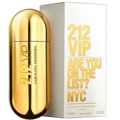 CAROLINA HERRERA 212 VIP FOR WOMEN 80ML EAU DE PARFUM SPRAY - LuxePerfumes