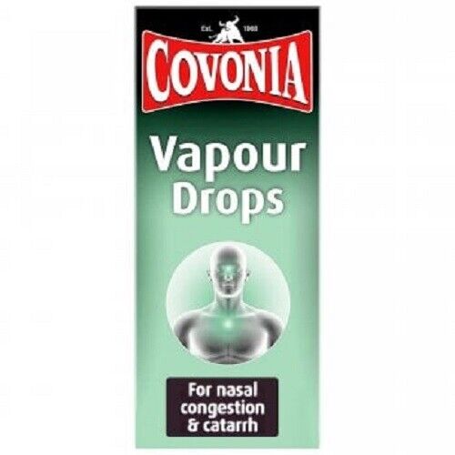 Covonia Vapour 15ml Drops For Nasal Congestion & Catarrh