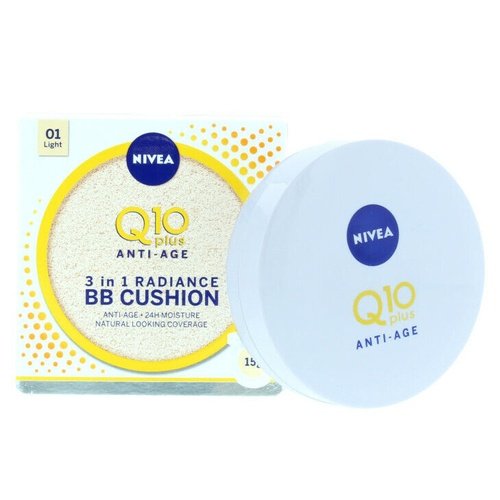 Nivea Q10 Plus Anti-age 3 In 1 Radiance Bb Cushion 01 Light 15g