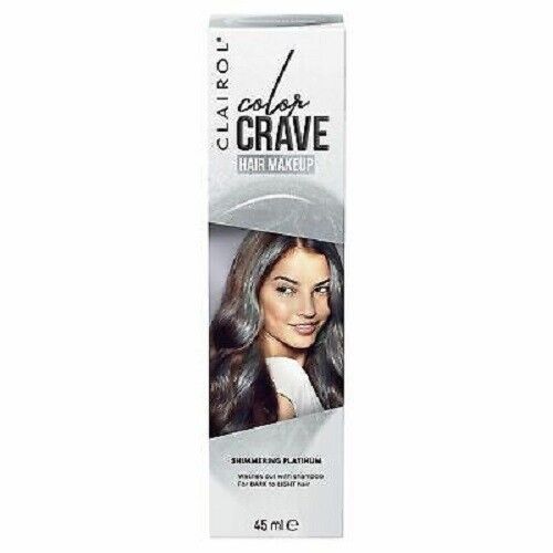 Clairol Crave Shimmering Platinum Hair Makeup 45ml