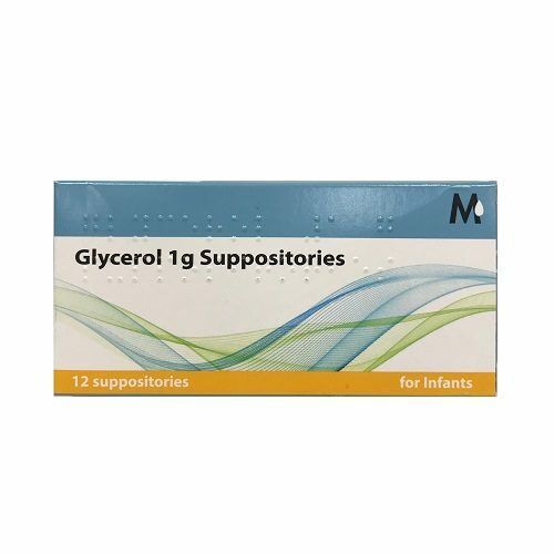 Glycerol 1g Suppositories For Infants 12 Suppositories