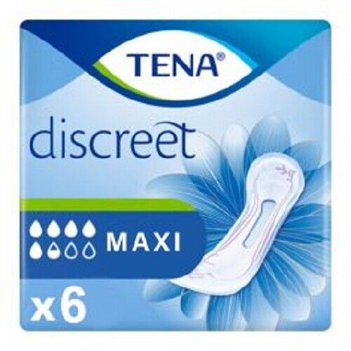 Tena Discreet Maxi 6 Pads