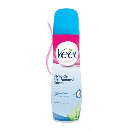 Veet Spray On Hair Removal Cream Blue - 150ml