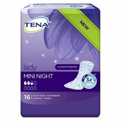 Tena Lady Mini Night 16 Pads Longer