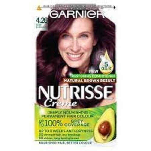 Garnier Nutrisse Creme 4.26 Deep Burgundy Hair Colour