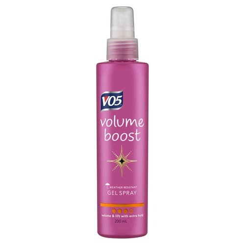 Vo5 Volume Boost Weather Resistant Gel Spray - 200ml