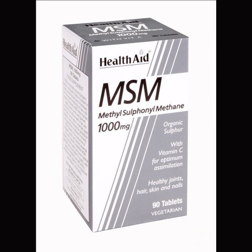 Health Aid Msm 1000mg - 90 Tablets