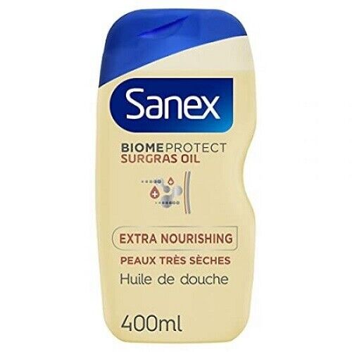 Sanex Biomeprotect Surgras Oil Extra Nourishing Shower Gel 400ml