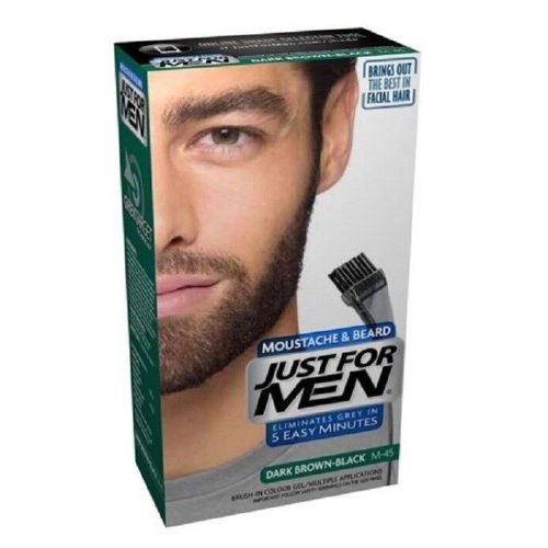 Just For Men Moustache &  Beard Light Brown M-25 Brush-in Colour Gel