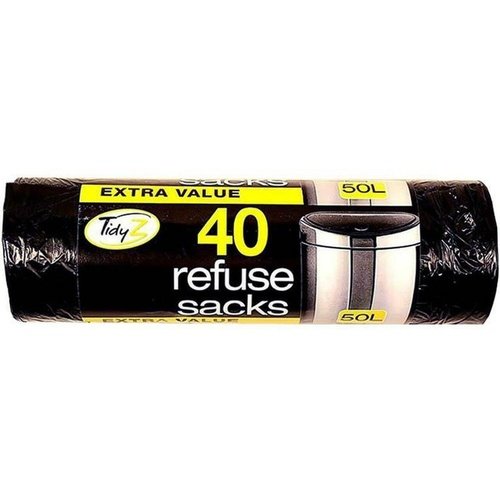 Extra Strong 40 Refuse Sacks 50l