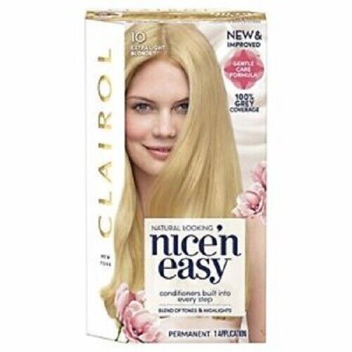 Clairol Nice N Easy Extra Light Blonde 10