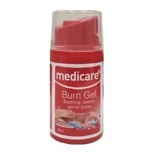 Medicare Burn Gel Soothing,cooling Gel For Burns 50ml