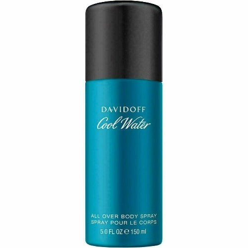 DAVIDOFF COOL WATER FOR MEN 150ML DEODORANT SPRAY - LuxePerfumes