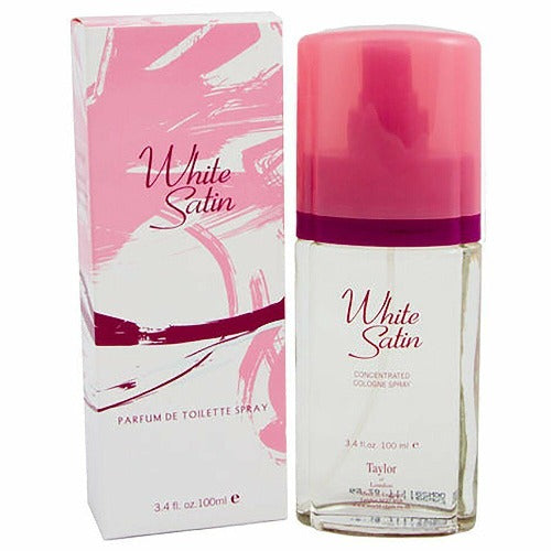 TAYLOR OF LONDON WHITE SATIN 100ML PARFUM DE TOILETTE SPRAY BRAND NEW & BOXED - LuxePerfumes