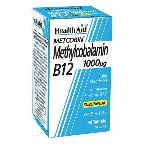 Health Aid Methylcobalamin B12 1000ug 60 Tablets