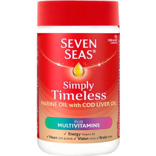 SEVEN SEAS SIMPLY TIMELESS PLUS MULTIVITAMINS - 90 CAPSULES