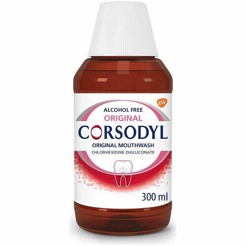 Corsodyl Original Alcohol Free 300ml Mouthwash