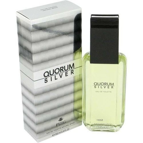 ANTONIO PUIG QUORUM SILVER 100ML EAU DE TOILETTE SPRAY - LuxePerfumes