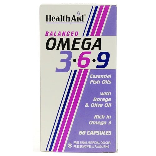 Health Aid Omega 3 6 9 - 60 Capsules