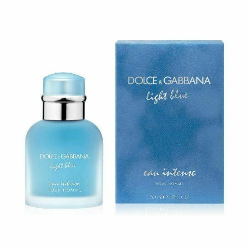 Dolce & Gabbana Light Blue Eau Intense Pour Homme 50ml Eau De Parfum - LuxePerfumes