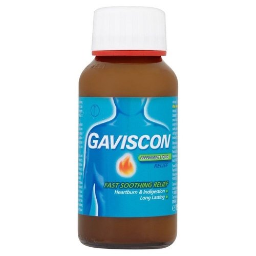 Gaviscon Peppermint Liquid Heartburn & Indigestion Relief Oral Suspension 150ml