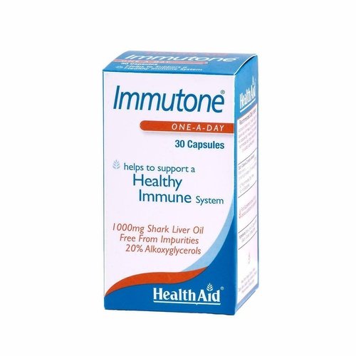 Health Aid Immutone Shark Liver Oil 1000mg 30 Capsules