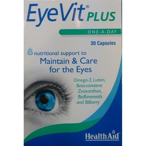 Health Aid Eye Vit Plus - 30 Capsules