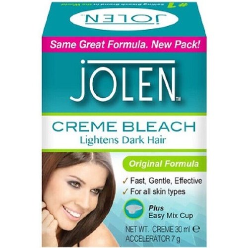 Jolen Creme Bleach Lightens Dark Hair Original Formula 30ml