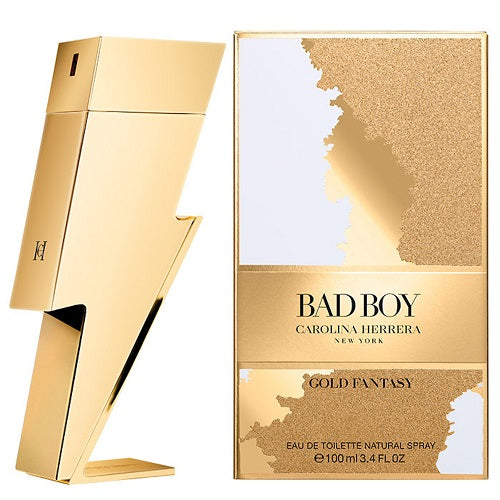 Carolina Herrera Bad Boy Gold Fantasy 100ml Eau De Toilette Spray