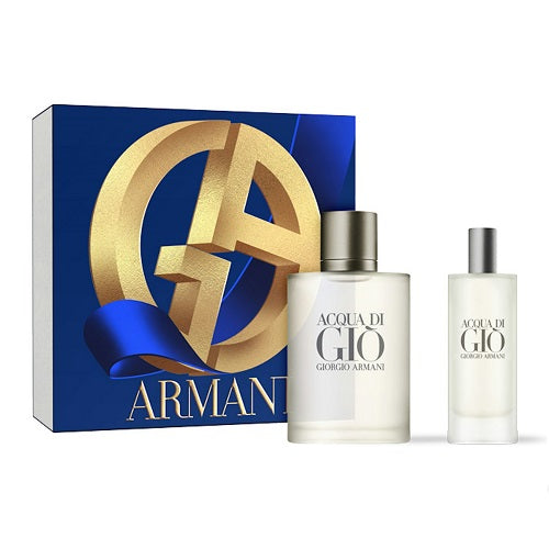 Giorgio Armani Acqua Di Gio 75ml Eau De Toilette+ 15ml Eau De Toilette Spray Giftset 2023