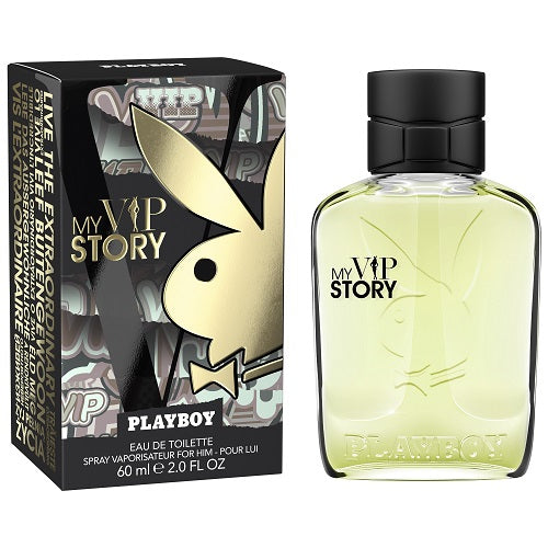 Playboy My VIP Story For Him 60ml Eau De Toilette Spray