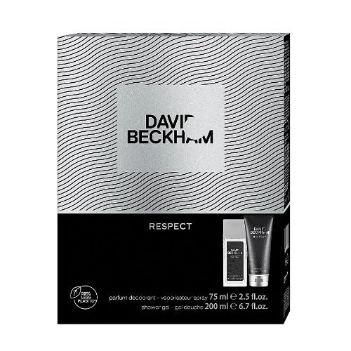 David Beckham Respect 75ml Parfum Deodorant + 200ml Shower Gel Gift Set