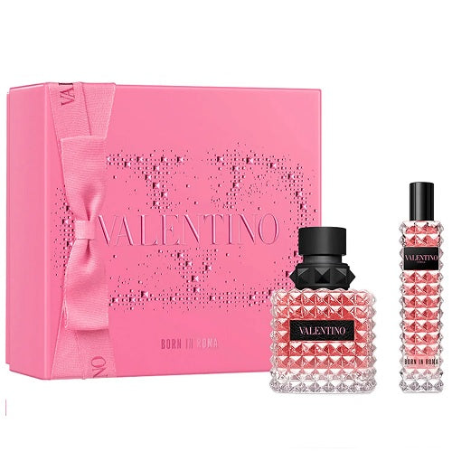 Valentino Donna Born In Roma 50ml EDP Spray + 15ml EDP Spray Gift Set 2024