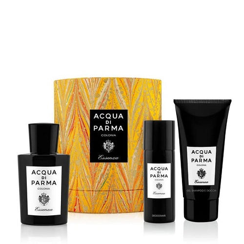 Acqua Di Parma Colonia Essenza 100ml EDC Spray + 75ml Hair & Shower Gel + 50ml Deodorant Spray Gift Set 2023