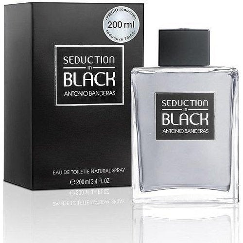 Antonio Banderas Black Seduction 200ml Eau De Toilette Spray - LuxePerfumes