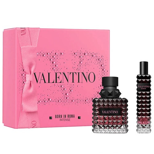 Valentino Donna Born In Roma Intense 50ml EDP Spray + 15ml EDP Spray Gift Set 2023