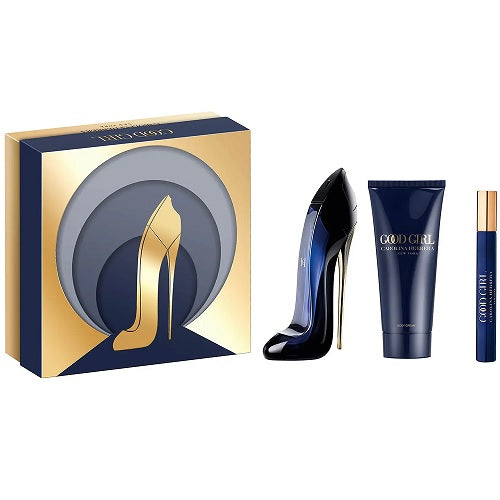 Carolina Herrera Good Girl 80ml EDP + 100ml Body Lotion + 10ml EDP Gift Set